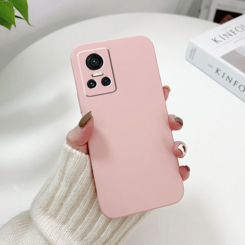 Handyhülle Hülle Hartschalen Kunststoff Schutzhülle Tasche Matt YK3 für Realme GT Neo3 5G Rosa