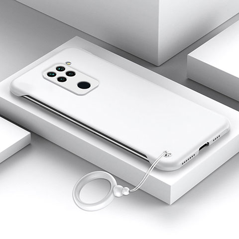 Handyhülle Hülle Hartschalen Kunststoff Schutzhülle Tasche Matt YK4 für Xiaomi Redmi 10X 4G Weiß