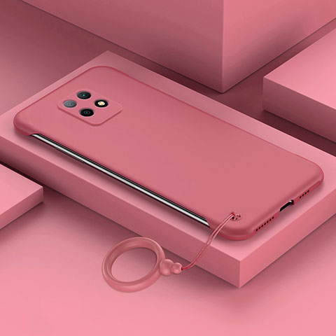 Handyhülle Hülle Hartschalen Kunststoff Schutzhülle Tasche Matt YK4 für Xiaomi Redmi 10X 5G Rot