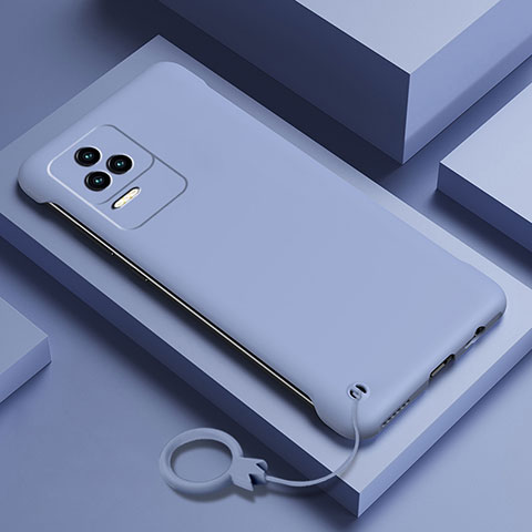 Handyhülle Hülle Hartschalen Kunststoff Schutzhülle Tasche Matt YK4 für Xiaomi Redmi K50 5G Lavendel Grau