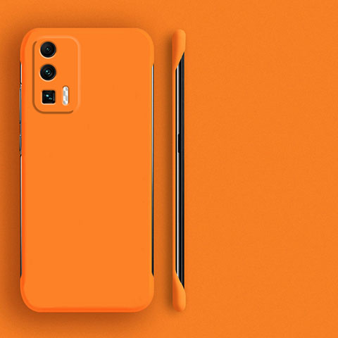 Handyhülle Hülle Hartschalen Kunststoff Schutzhülle Tasche Matt YK4 für Xiaomi Redmi K60 5G Orange