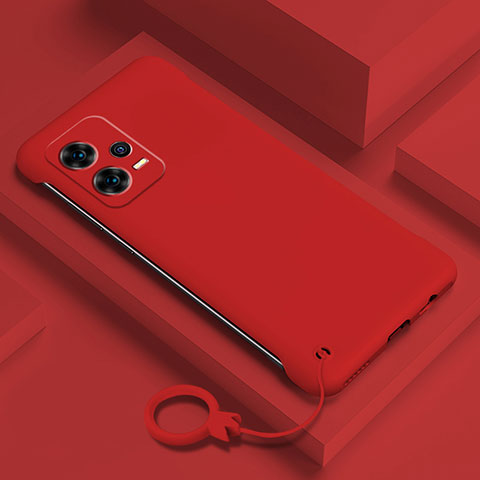 Handyhülle Hülle Hartschalen Kunststoff Schutzhülle Tasche Matt YK4 für Xiaomi Redmi Note 12 5G Rot