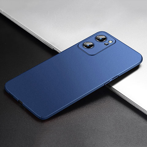 Handyhülle Hülle Hartschalen Kunststoff Schutzhülle Tasche Matt YK5 für Oppo Reno7 SE 5G Blau