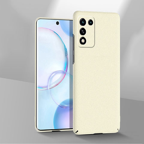 Handyhülle Hülle Hartschalen Kunststoff Schutzhülle Tasche Matt YK5 für Realme 9 SE 5G Weiß