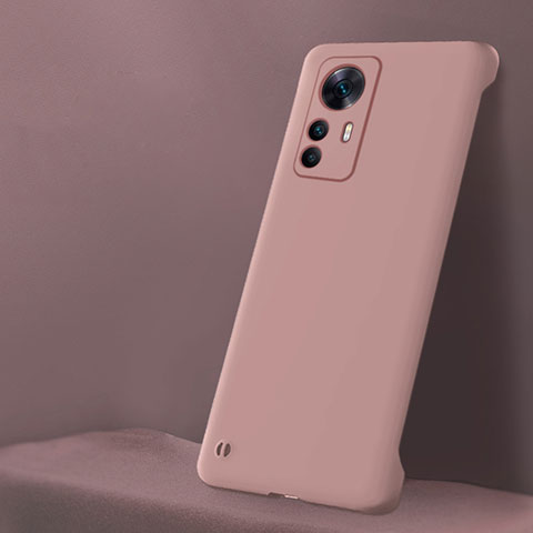 Handyhülle Hülle Hartschalen Kunststoff Schutzhülle Tasche Matt YK5 für Xiaomi Mi 12T Pro 5G Rosa