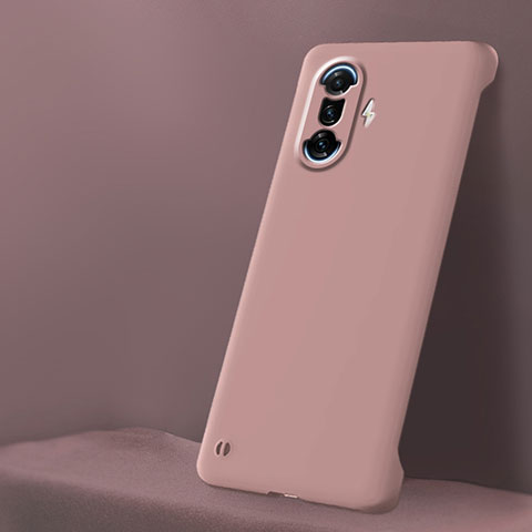 Handyhülle Hülle Hartschalen Kunststoff Schutzhülle Tasche Matt YK5 für Xiaomi Poco F3 GT 5G Rosa