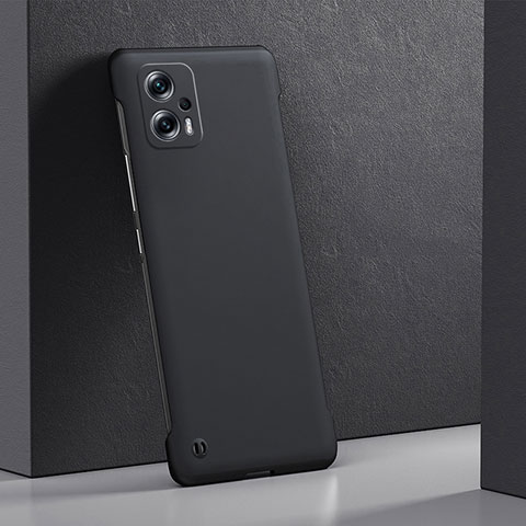 Handyhülle Hülle Hartschalen Kunststoff Schutzhülle Tasche Matt YK5 für Xiaomi Redmi K50i 5G Schwarz