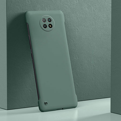 Handyhülle Hülle Hartschalen Kunststoff Schutzhülle Tasche Matt YK5 für Xiaomi Redmi Note 9T 5G Grün
