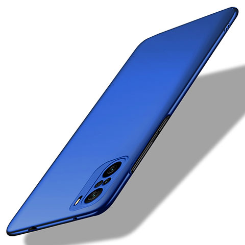 Handyhülle Hülle Hartschalen Kunststoff Schutzhülle Tasche Matt YK7 für Xiaomi Redmi K40 5G Blau