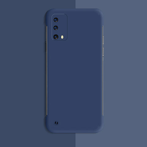 Handyhülle Hülle Hartschalen Kunststoff Schutzhülle Tasche Matt YK8 für Oppo K9 5G Blau