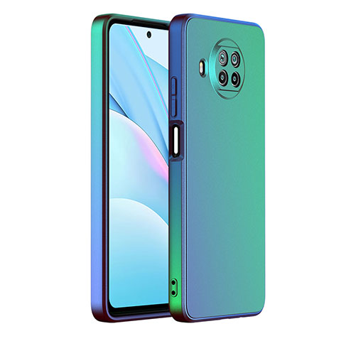 Handyhülle Hülle Hartschalen Kunststoff Schutzhülle Tasche Matt ZL1 für Xiaomi Mi 10i 5G Blau