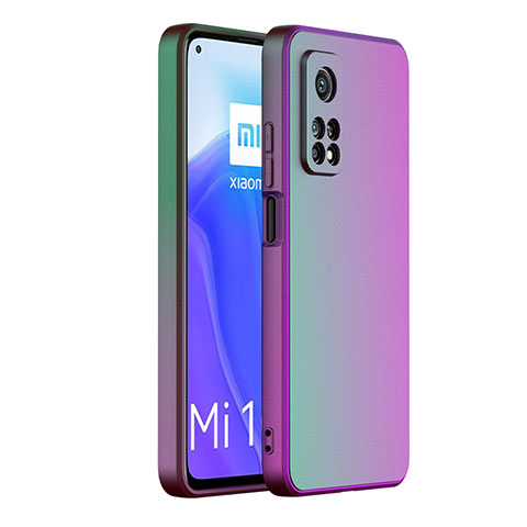 Handyhülle Hülle Hartschalen Kunststoff Schutzhülle Tasche Matt ZL1 für Xiaomi Mi 10T Pro 5G Violett