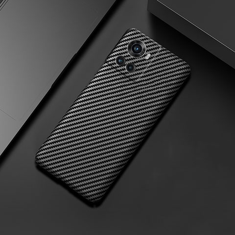 Handyhülle Hülle Kunststoff Schutzhülle Hartschalen Tasche Matt Köper für OnePlus 10R 5G Schwarz