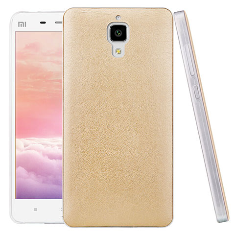 Handyhülle Hülle Kunststoff Schutzhülle Leder für Xiaomi Mi 4 Gold