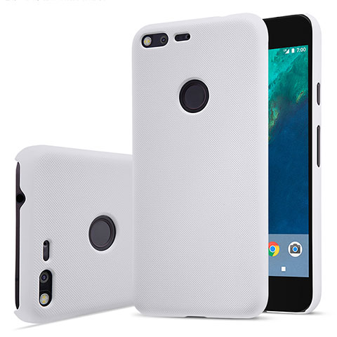 Handyhülle Hülle Kunststoff Schutzhülle Matt für Google Pixel Weiß