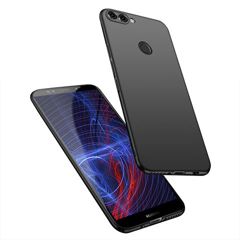 Handyhülle Hülle Kunststoff Schutzhülle Matt für Huawei Enjoy 8 Plus Schwarz