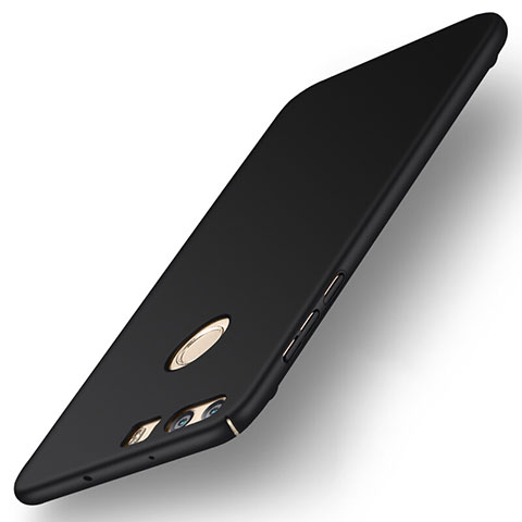 Handyhülle Hülle Kunststoff Schutzhülle Matt für Huawei Honor 8 Schwarz