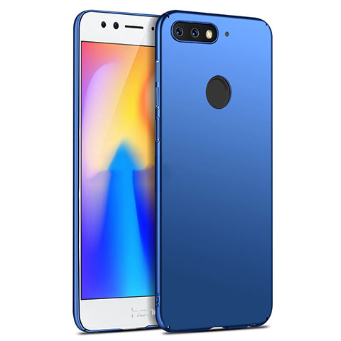 Handyhülle Hülle Kunststoff Schutzhülle Matt für Huawei Honor Play 7A Blau