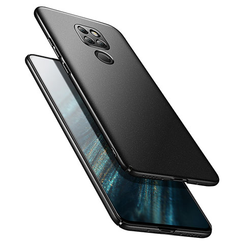 Handyhülle Hülle Kunststoff Schutzhülle Matt für Huawei Mate 20 Schwarz