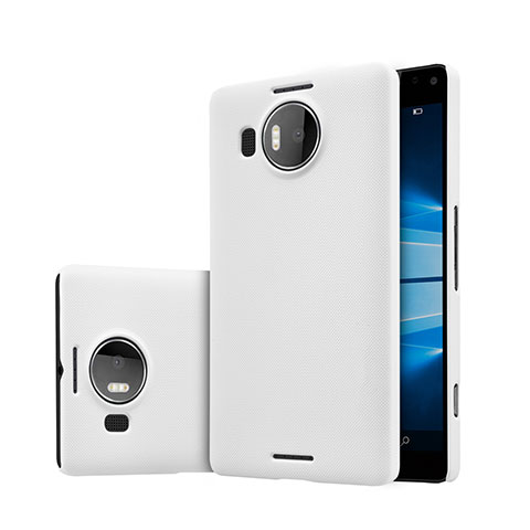 Handyhülle Hülle Kunststoff Schutzhülle Matt für Microsoft Lumia 950 XL Weiß