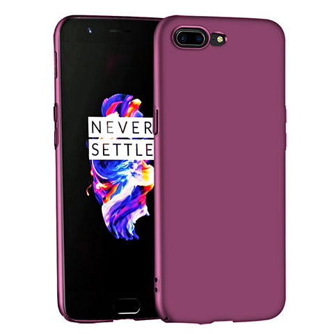 Handyhülle Hülle Kunststoff Schutzhülle Matt für OnePlus 5 Violett