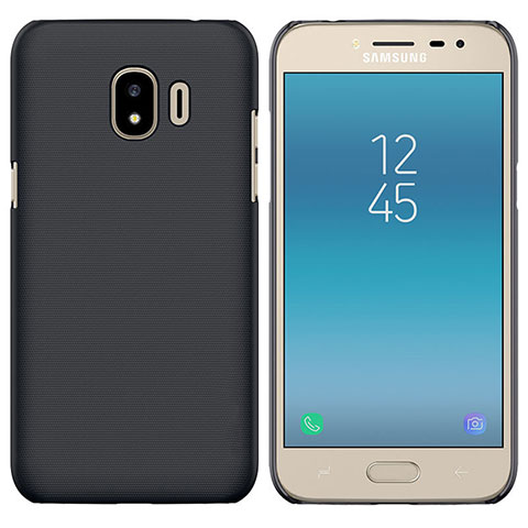 Handyhülle Hülle Kunststoff Schutzhülle Matt für Samsung Galaxy J2 Pro (2018) J250F Schwarz