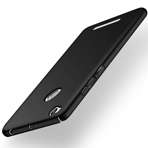 Handyhülle Hülle Kunststoff Schutzhülle Matt für Xiaomi Redmi 3X Schwarz