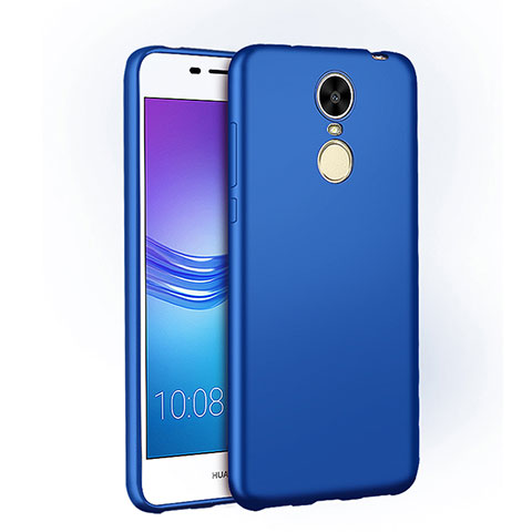 Handyhülle Hülle Kunststoff Schutzhülle Matt M01 für Huawei Enjoy 6 Blau