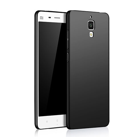 Handyhülle Hülle Kunststoff Schutzhülle Matt M01 für Xiaomi Mi 4 LTE Schwarz