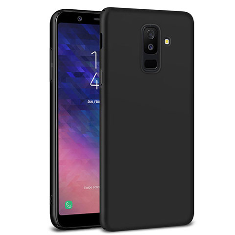 Handyhülle Hülle Kunststoff Schutzhülle Matt M02 für Samsung Galaxy A9 Star Lite Schwarz