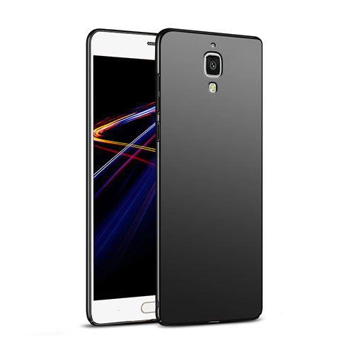 Handyhülle Hülle Kunststoff Schutzhülle Matt M02 für Xiaomi Mi 4 Schwarz