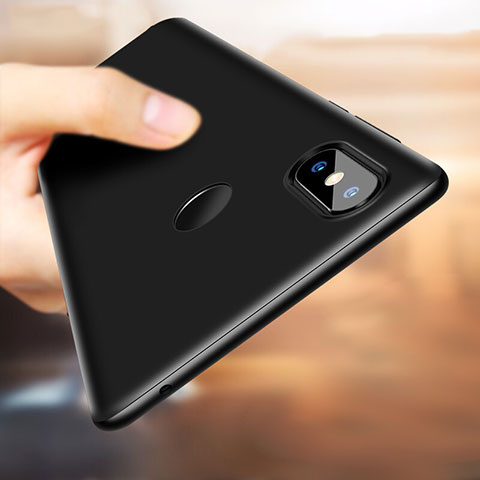 Handyhülle Hülle Kunststoff Schutzhülle Matt M02 für Xiaomi Mi Mix 3 Schwarz