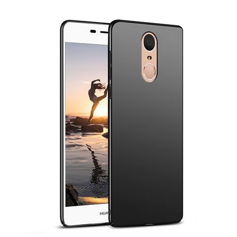 Handyhülle Hülle Kunststoff Schutzhülle Matt M04 für Huawei Enjoy 6 Schwarz