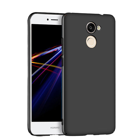 Handyhülle Hülle Kunststoff Schutzhülle Matt M04 für Huawei Enjoy 7 Plus Schwarz