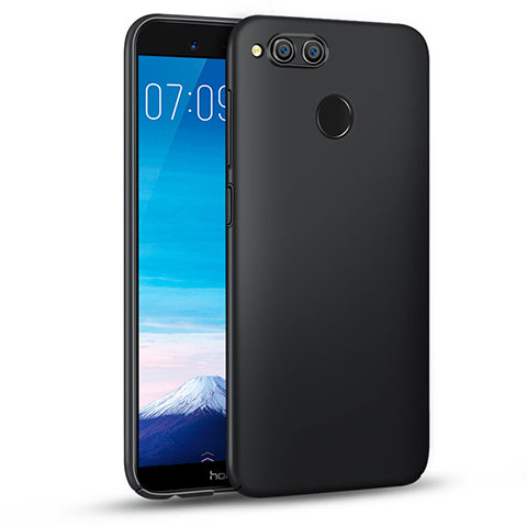 Handyhülle Hülle Kunststoff Schutzhülle Matt M04 für Huawei Honor Play 7X Schwarz