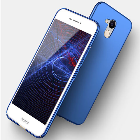 Handyhülle Hülle Kunststoff Schutzhülle Matt M04 für Huawei Honor V9 Play Blau