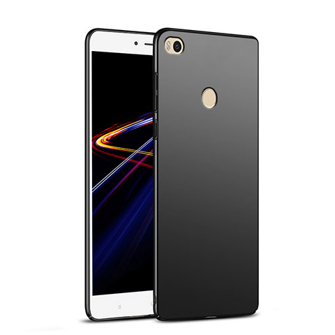 Handyhülle Hülle Kunststoff Schutzhülle Matt M04 für Xiaomi Mi Max 2 Schwarz