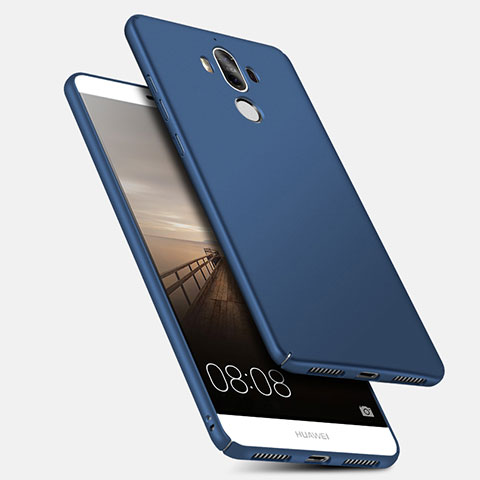 Handyhülle Hülle Kunststoff Schutzhülle Matt M05 für Huawei Mate 9 Blau