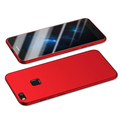 Handyhülle Hülle Kunststoff Schutzhülle Matt M05 für Huawei Nova Lite Rot