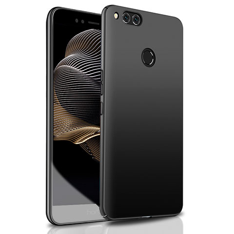 Handyhülle Hülle Kunststoff Schutzhülle Matt M06 für Huawei Honor 7X Schwarz