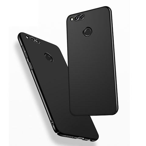 Handyhülle Hülle Kunststoff Schutzhülle Matt M08 für Huawei Honor 7X Schwarz