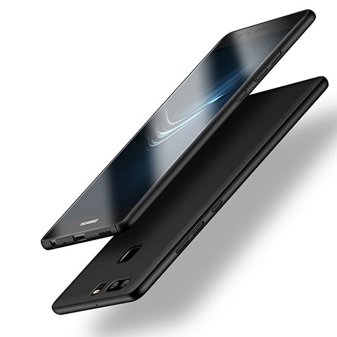 Handyhülle Hülle Kunststoff Schutzhülle Matt M10 für Huawei P9 Plus Schwarz