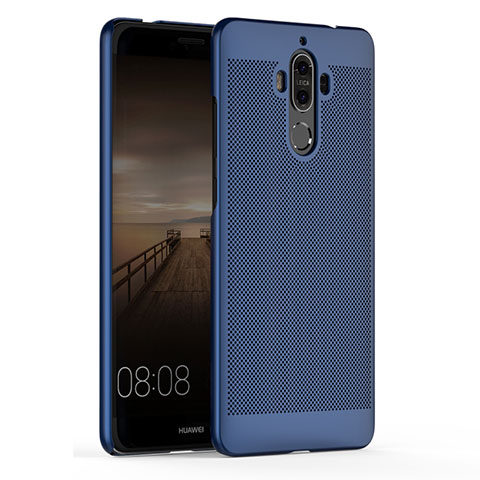 Handyhülle Hülle Kunststoff Schutzhülle Punkte Loch für Huawei Mate 9 Blau