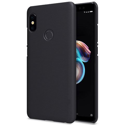 Handyhülle Hülle Kunststoff Schutzhülle Punkte Loch für Xiaomi Redmi Note 5 AI Dual Camera Schwarz