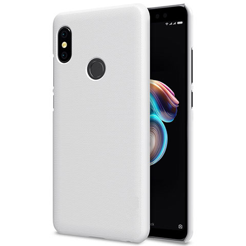 Handyhülle Hülle Kunststoff Schutzhülle Punkte Loch für Xiaomi Redmi Note 5 Pro Weiß