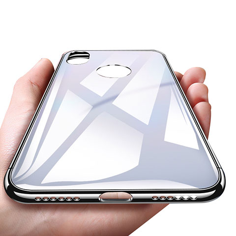 Handyhülle Hülle Kunststoff Schutzhülle Spiegel für Apple iPhone X Weiß