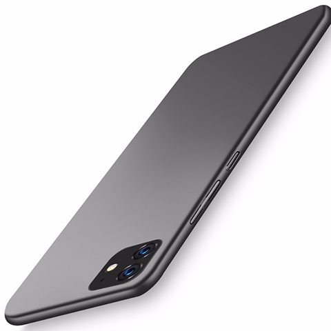 Handyhülle Hülle Kunststoff Schutzhülle Tasche Matt M01 für Apple iPhone 11 Schwarz