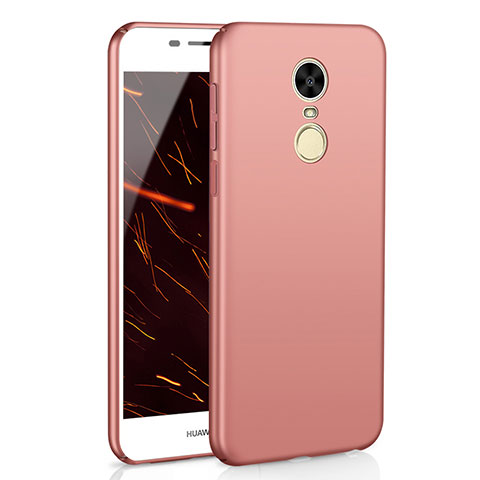 Handyhülle Hülle Kunststoff Schutzhülle Tasche Matt M01 für Huawei Enjoy 6S Rosegold