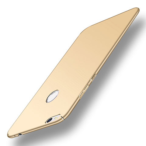 Handyhülle Hülle Kunststoff Schutzhülle Tasche Matt M01 für Huawei GR3 (2017) Gold