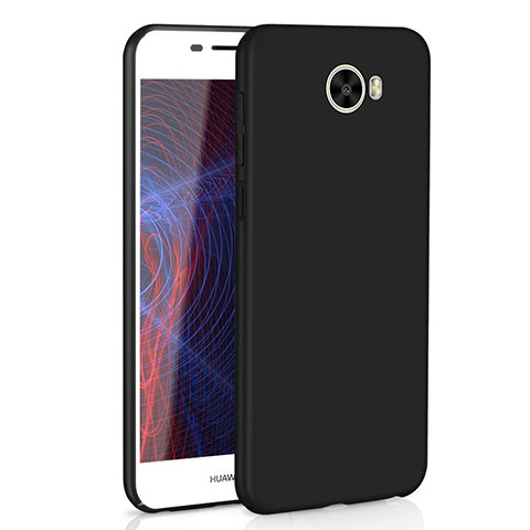 Handyhülle Hülle Kunststoff Schutzhülle Tasche Matt M01 für Huawei Honor Play 5 Schwarz